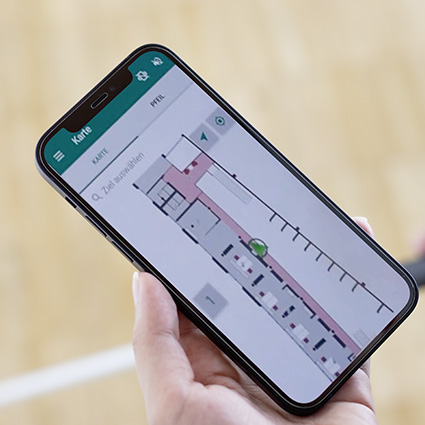 Indoor Navigation Wegführung