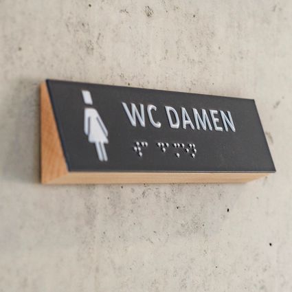 WC Schilder Barrierefrei