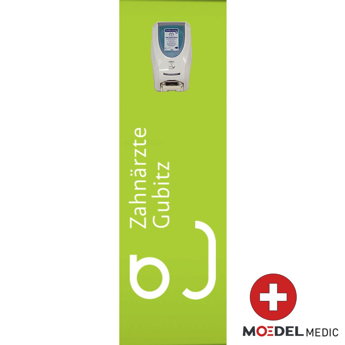 Moedel Medic Hygiene Tower, 1.500 x 450 mm (H x B), individuelles Motiv