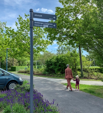 Touristisches Leitsystem Referenz Landesgartenschaugelände