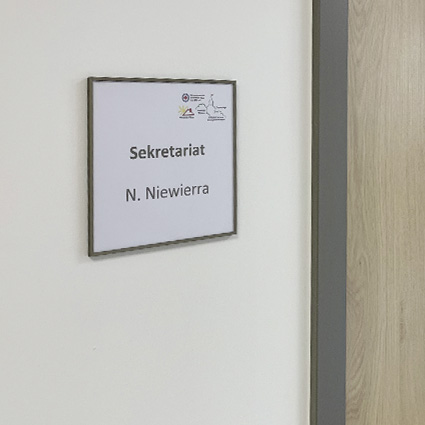 Türschilder Büro selbstklebend