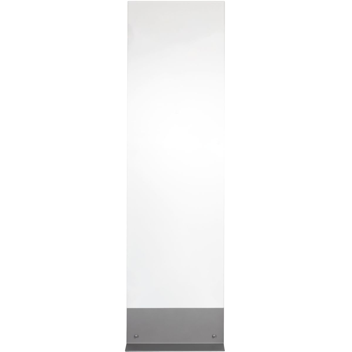 Innenaufsteller (Infostele), Modell Torino, 1.800 x 500 mm (H x B), Acryl klar